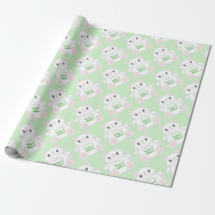 Papel De Presente Gatinho de Chá de fraldas de Cat