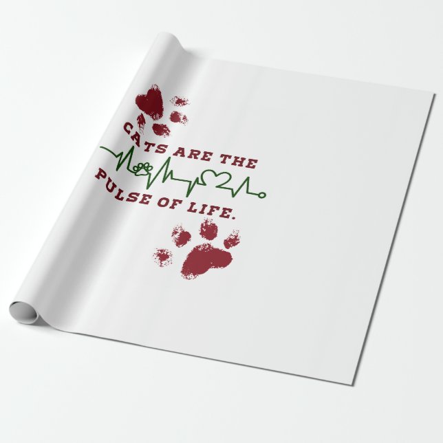 Papel De Presente Gato (Desenrolado)