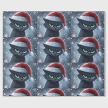 Gato de Natal Sr. Cara Amarrada