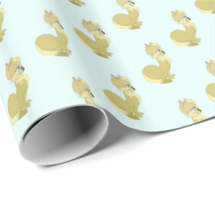 Papel De Presente Gato Doce
