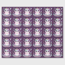 Papel De Presente Gato Glamoratti