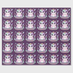 Papel De Presente Gato Glamoratti
