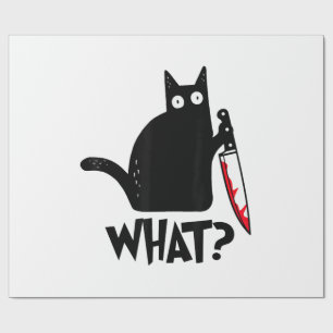 Papel De Presente Gato Que_ Engraçado Gato Preto