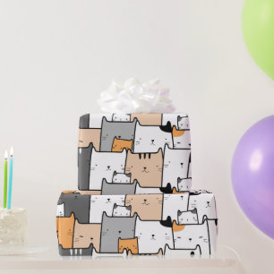 Papel De Presente Gatos De Gatinho, Gatinhos, De Cama, De Cama, De C