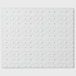 Papel De Presente Gatos Fofos Desenhados à Mão