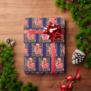 Papel De Presente Gatos Para Trump Presente de Suéter de Natal Feio