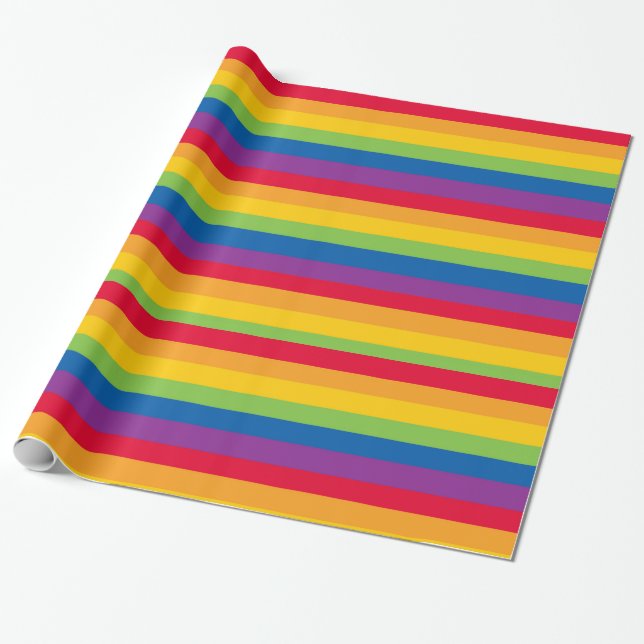 Papel De Presente Gay stripes (Desenrolado)