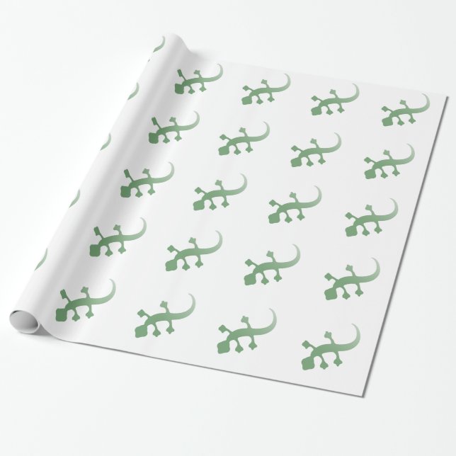 Papel De Presente Gecko Gift Wrap (Desenrolado)