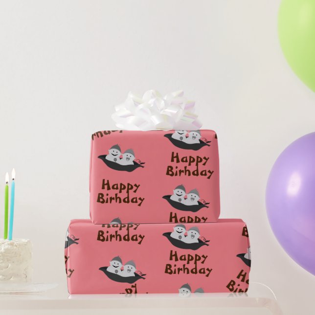 Papel De Presente Gêmeos  (Presentes para festas)