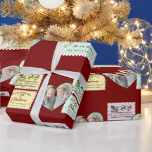 Gêmeos Foto do Coração Feliz 1rua Carimbos de Nata