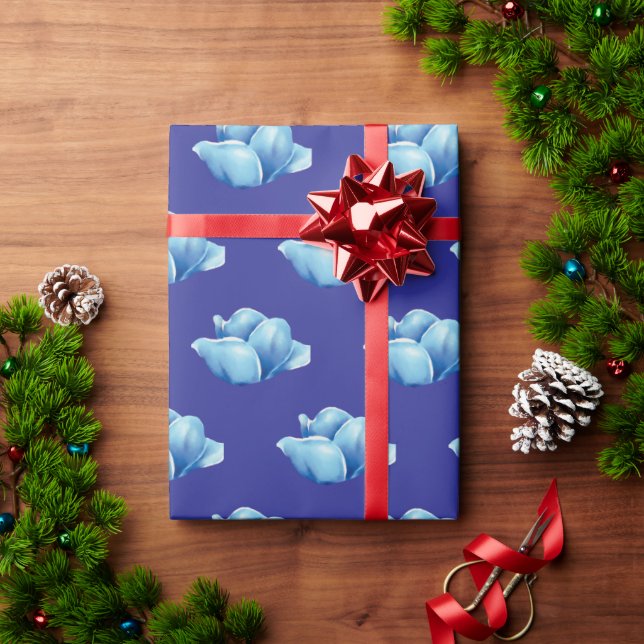 Papel De Presente Gêmeos no Bloom (Presente de Natal)