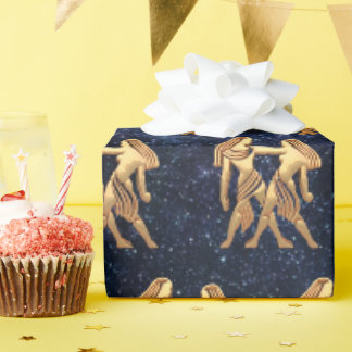 Papel De Presente Gemini Zodiac