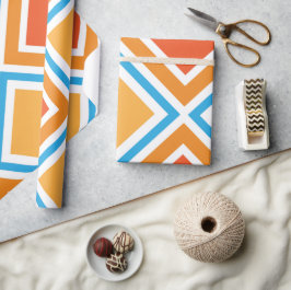 Papel De Presente geometria de abstrato diamante