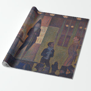 Papel De Presente Georges Seurat - Atração de Circo