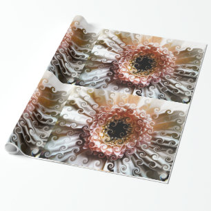PAPEL DE PRESENTE GERBERA DAISY