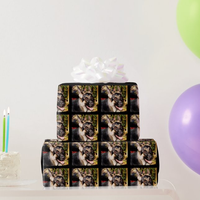 Papel De Presente German shepherd por Shirley Taylor (Presentes para festas)
