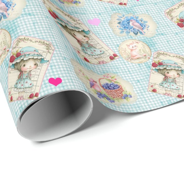 Papel De Presente Geschenkpapier (Ponta do rolo)
