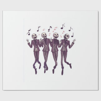 Papel De Presente Ghost Barbershop Quartet
