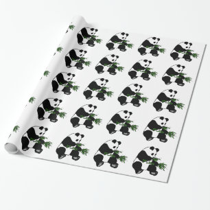 Papel De Presente Giant Panda