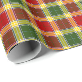 Papel De Presente Gibbs Clan Tartan