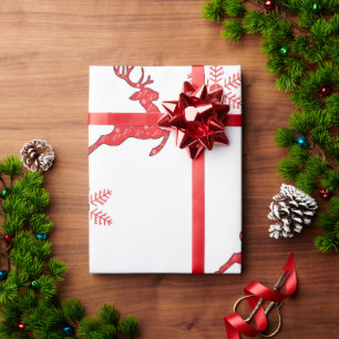 Papel De Presente Gift Wrapper - As renas