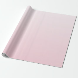 Papel De Presente Gilry Minimalist Blush Pink Ombre Gradient