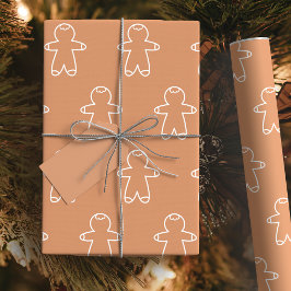 Papel De Presente Gingercake Man Cookie D78F62