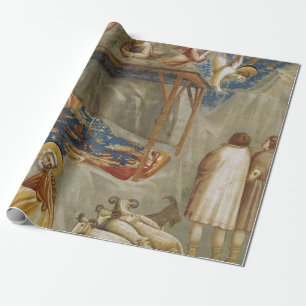 Papel De Presente Giotto di Bondone O Nascimento Coleção de Belas Ar