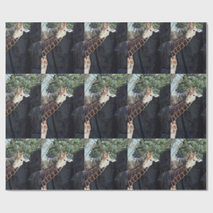 Papel De Presente Girafa