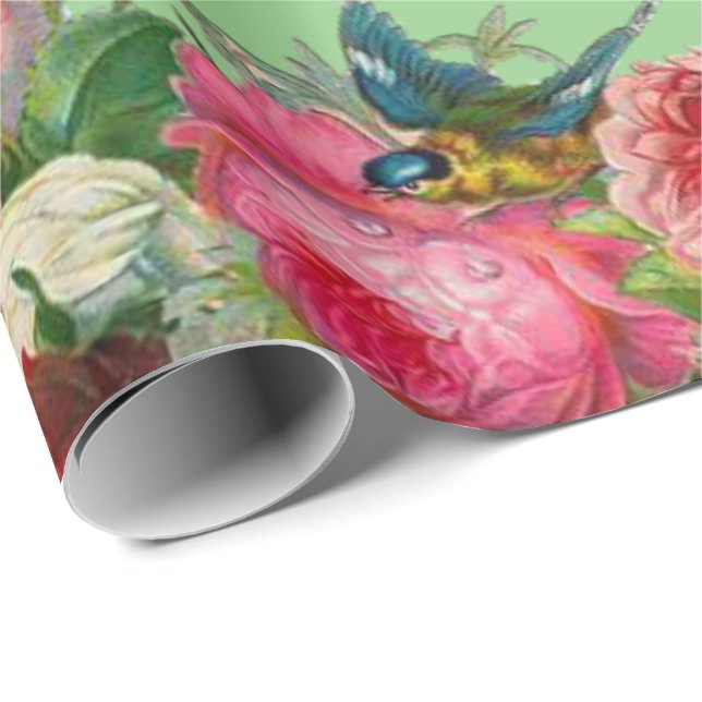 Papel De Presente Girafa de papel de enrolamento brilhante (Ponta do rolo)