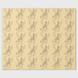 Papel De Presente Giraffe + pegasus = Giraffsus