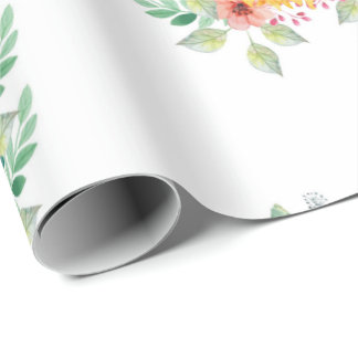 Papel De Presente Girassol