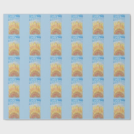 Papel De Presente Girassol Radiant Bloom
