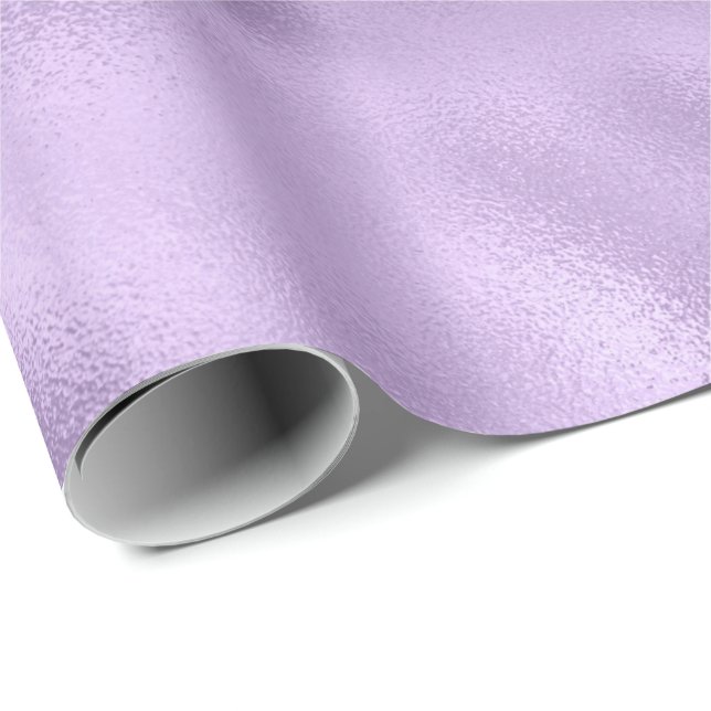 Papel De Presente Girly Glam Purple (Ponta do rolo)