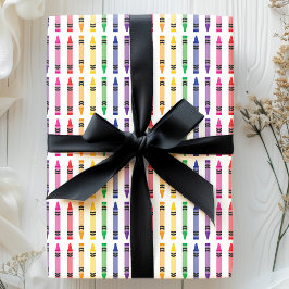 Papel De Presente Giz de Cera Escolar Diversão Crianças Professor Pa