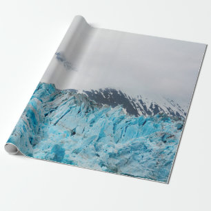Papel De Presente Glaciar Hubbard de um navio no Alasca