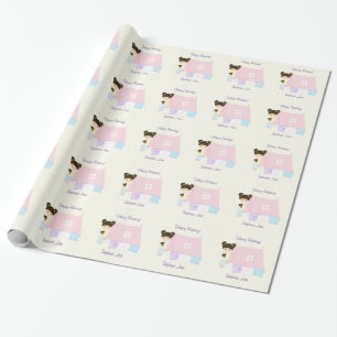 Papel De Presente Glaming Sleepover Party