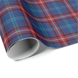Papel De Presente Glenn Clan Tartan - Padrão de Xadrez irlandês