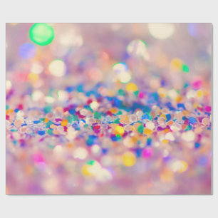 Papel De Presente Glitter