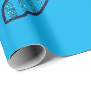 Papel De Presente Glitter Dia de os pais do colo