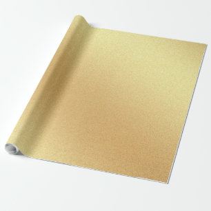 Papel De Presente Glitter Dourado Elegante Moderno Elegante Glossy G