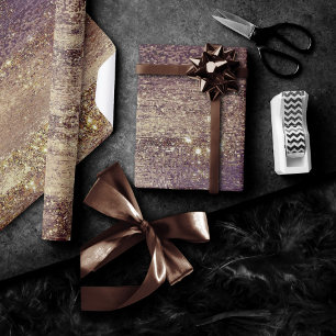 Papel De Presente Glitzy Foil Faísca-da-direita em massa
