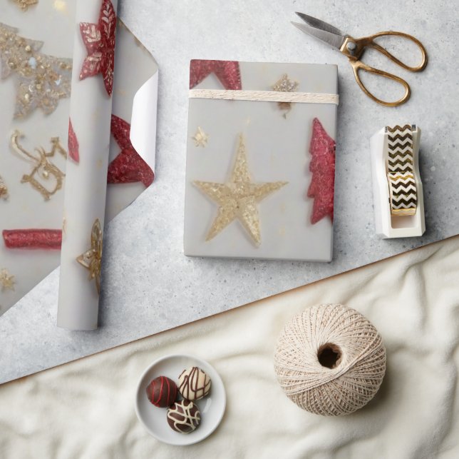 Papel De Presente Glória do Natal (Artesanato)