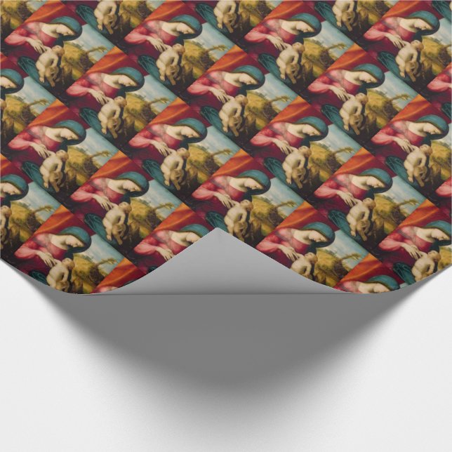 Papel De Presente glória para Jesus e Maria (Ponta)