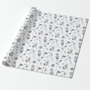 Papel De Presente Gnomos náuticos!