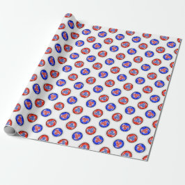 Papel De Presente Go Vote Pins Wrapping Paper
