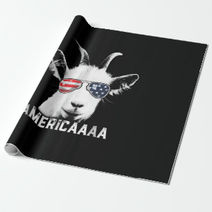 Papel De Presente Goat Funny Goat America