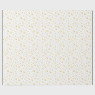 Papel De Presente Gold Celestial