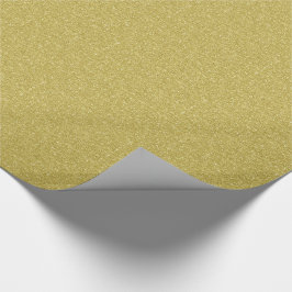Papel De Presente Gold Glitter