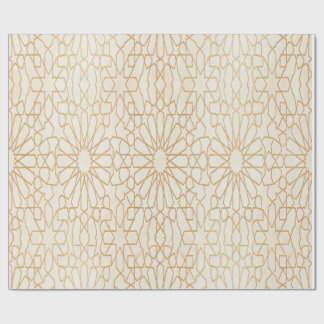 Papel De Presente Golden Zellige Gift Wrap Paper